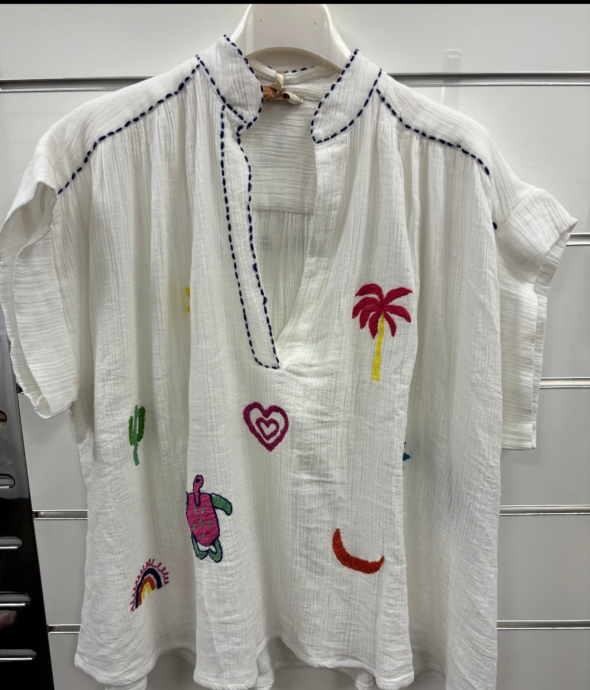 Tunique à broderies