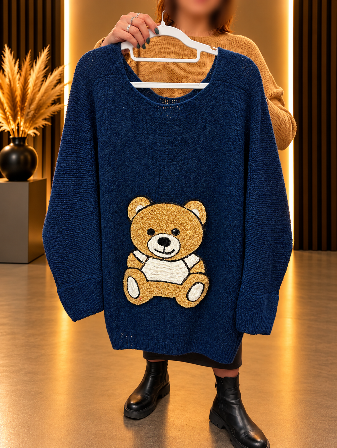 🧸 Pull Teddy Bear – Douceur & Originalité