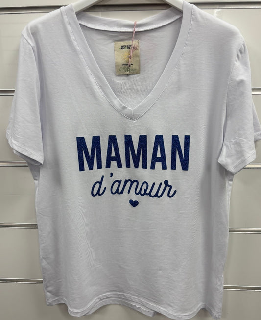 T-shirt "Maman d'amour"