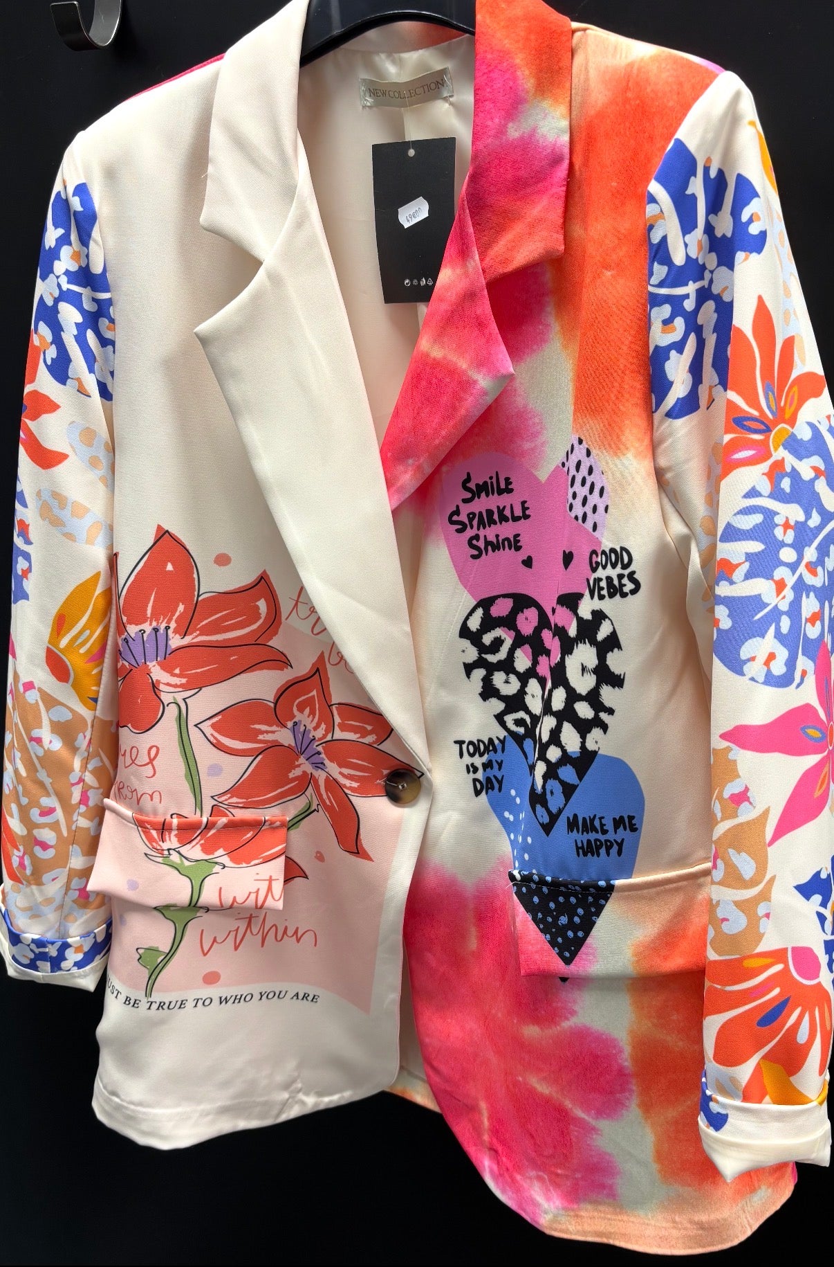 Blazer à motifs