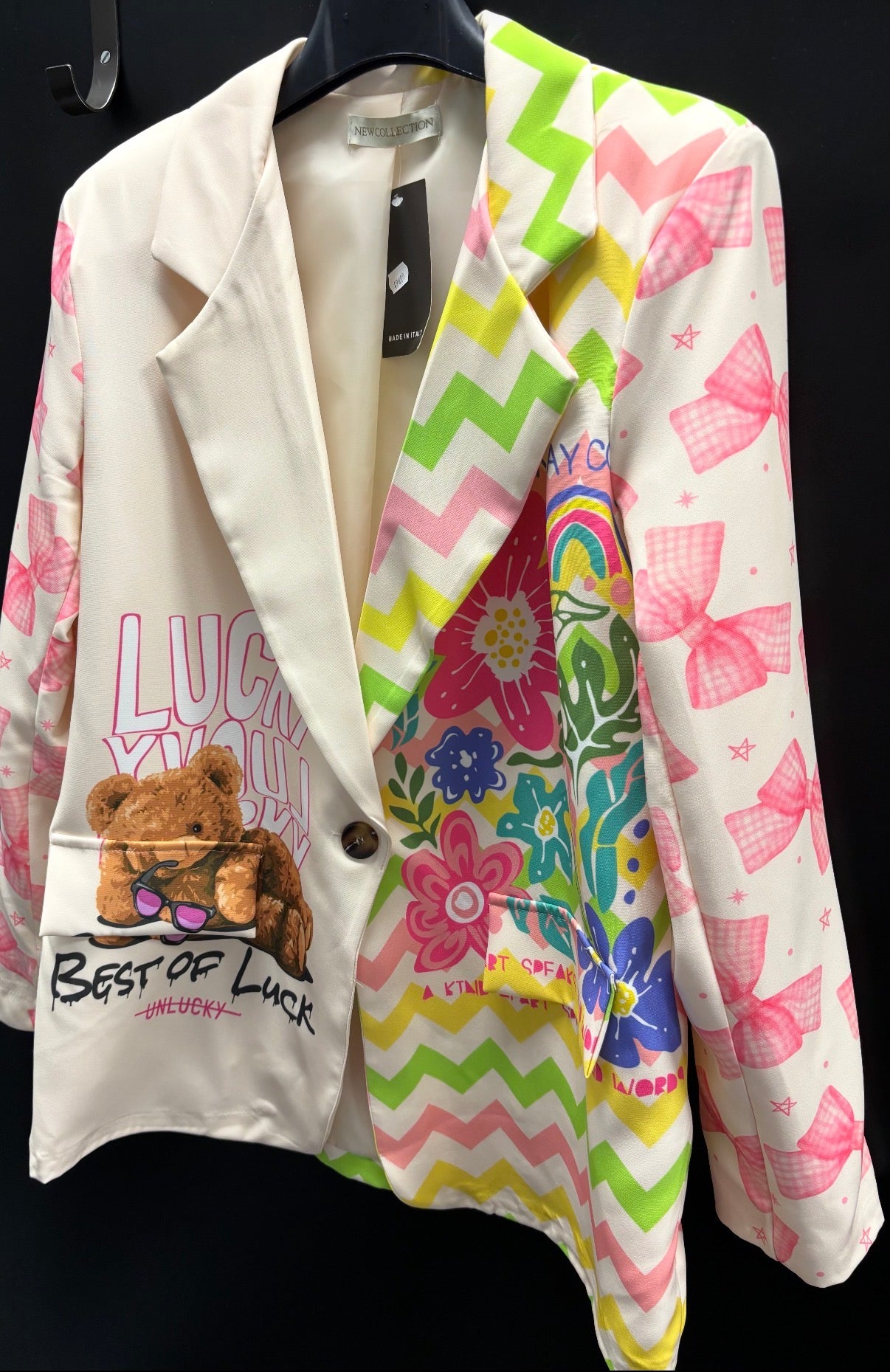 Blazer à motifs
