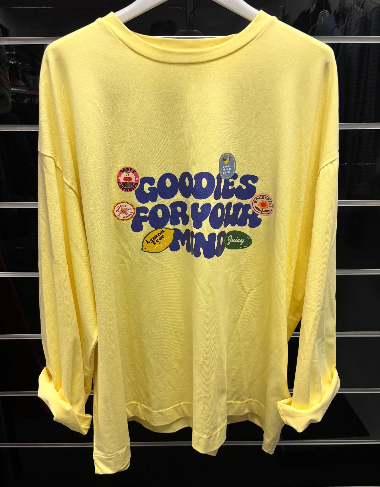 Sweat Oversize “Goodies For Your Mind” – Style Pop & Casual